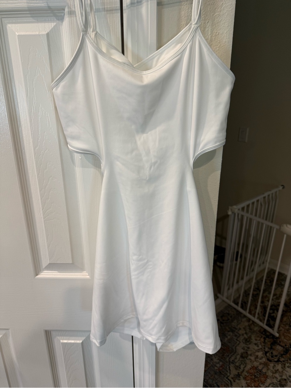 FP Movement by Free People White Cutout Mini Dress